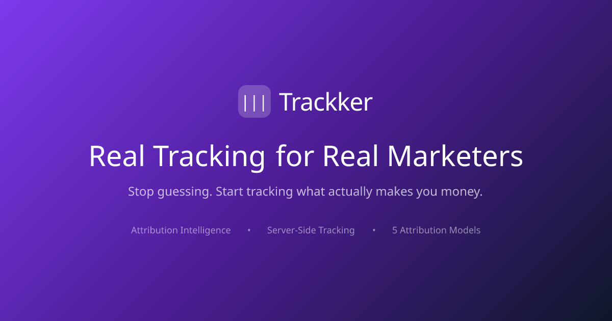 Checkout - Trackker